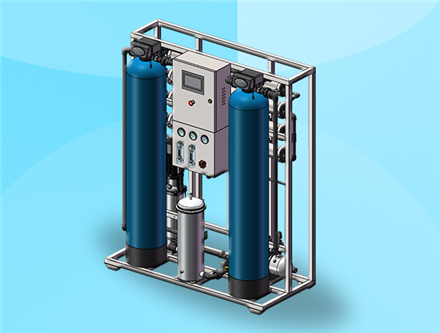 一體化反滲透超純水設(shè)備 1噸/小時(shí)出水量 一體化反滲透超純水設(shè)備 1噸/小時(shí)出水量